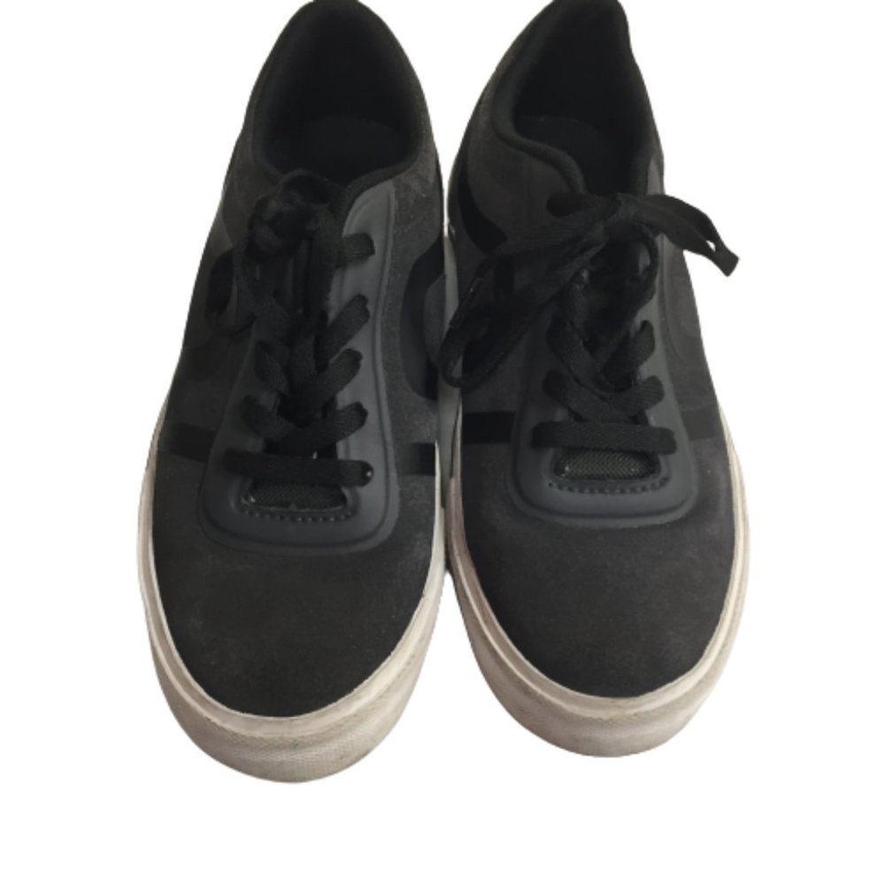 Sears Boys Leather Upper Size 3 Sneakers
